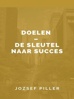 cover image of Doelen – De sleutel naar succes